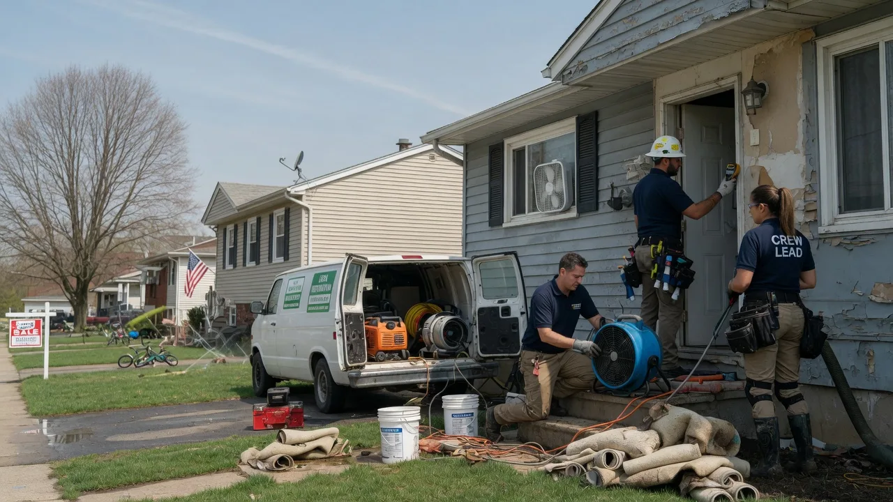 Flood Cleanup in Orviston, PA near me