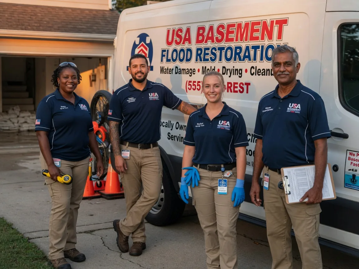 Basement Flood Cleanup company in Orviston, PA